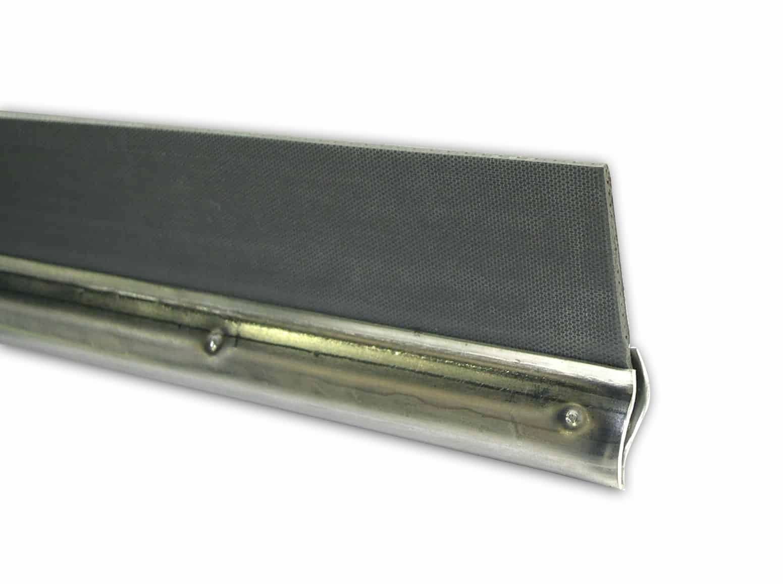GARAGE DOOR SEAL, TOP & SIDES Aluminum With Rubber Insert Climaloc