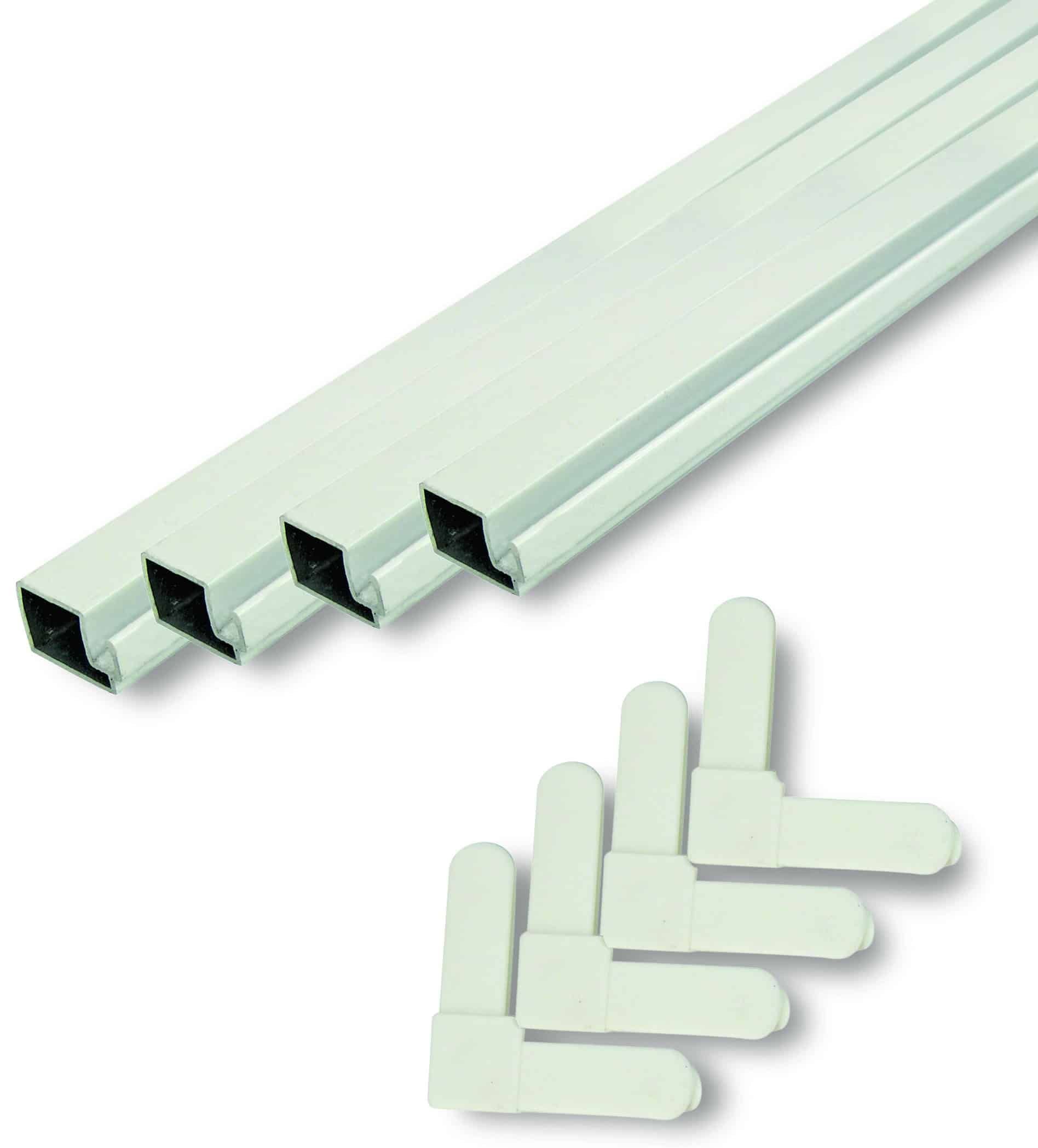 Screen Frame Kit 60in X 7/16in White Climaloc Solutions